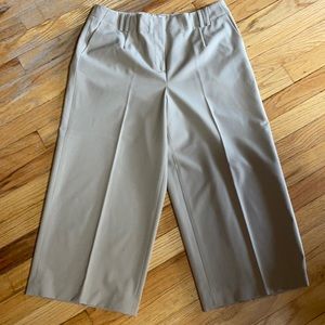 Talbots Petites stretch beige pants size 8